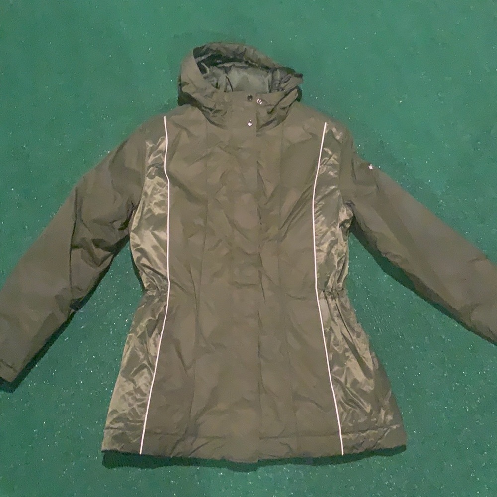 columbia green coat